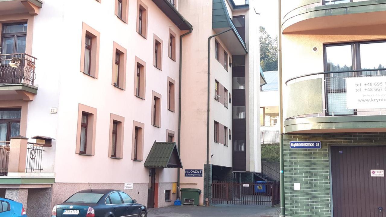 Apartament Zoya + Garaz Krynica-Zdrój Esterno foto
